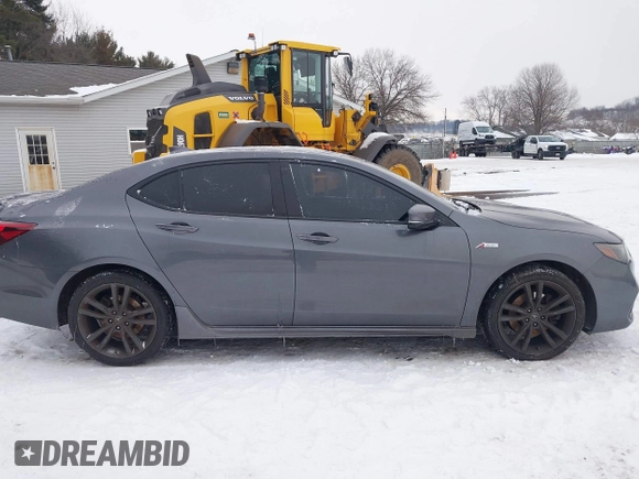 2018 Acura TLX w/A-SPEC Pkg with VIN 19UUB3F66JA000350, listed as a IAAI auction lot 41301826 with 201,369 mi miles. Bid and sale history available at carsss.com. Image 14.