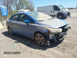 2021 Nissan Versa SV with VIN 3N1CN8EV8ML813616, listed as a IAAI auction lot 42043883 with Not provided miles and . Bid and sale history available at DreamBid. Image 1.