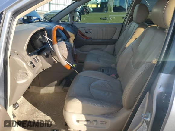 2002 Lexus RX 300 with VIN JTJHF10U920290104, listed as a Copart auction lot 87077024 with 182,359 mi miles and Salvage Title. Bid and sale history available at carsss.com. Image 7.