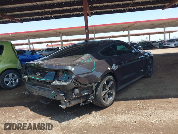 2022 Ford Mustang EcoBoost with VIN 1FA6P8TH9N5109501, listed as a IAAI auction lot 42437964 with 56,895 mi miles and . Bid and sale history available at DreamBid. Image 4.
