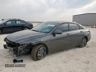 2024 Hyundai Elantra SEL with VIN KMHLM4DG0RU720884, listed as a Copart auction lot 57807315 with 8,448 mi miles and Salvage title. Bid and sale history available at DreamBid. Image 1.