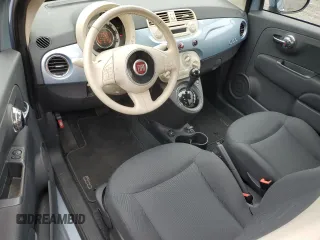 2015 FIAT 500 Pop with VIN 3C3CFFAR9FT555959, listed as a Copart auction lot 52739165 with 91,867 mi miles and Clean Title. Bid and sale history available at carsss.com. Image 8.