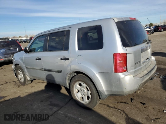 2010 Honda Pilot LX with VIN 5FNYF3H20AB003105, listed as a Copart auction lot 84690314 with 171,540 mi miles and Salvage title. Bid and sale history available at DreamBid. Image 2.
