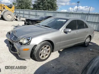 2005 Mercedes-Benz C 240 with VIN WDBRF81J65F675866, listed as a Copart auction lot 85534514 with 150,767 mi miles and Salvage Title. Bid and sale history available at DreamBid. Image 1.