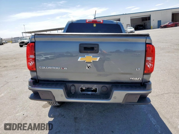 2020 Chevrolet Colorado 2WD LT with VIN 1GCGSCEN0L1110706, listed as a Copart auction lot 62019685 with 57,851 mi miles and Salvage title. Bid and sale history available at DreamBid. Image 6.