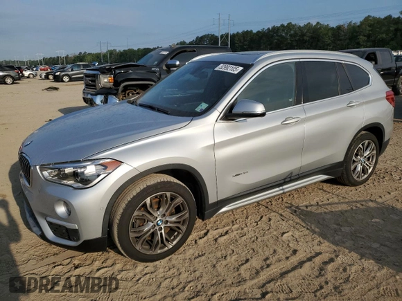 2016 BMW X1 xDrive28i with VIN WBXHT3Z34G4A49509, listed as a Copart auction lot 52992105 with 83,619 mi miles and Salvage Title. Bid and sale history available at carsss.com. Image 1.