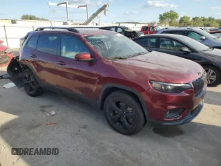 2020 Jeep Cherokee Altitude with VIN 1C4PJMLN3LD533340, listed as a Copart auction lot 73144224 with 29,282 mi miles and Salvage Title. Bid and sale history available at carsss.com. Image 4.