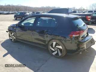 2024 Volkswagen Golf GTI S with VIN WVWGA7CD7RW215078, listed as a Copart auction lot 50178825 with 0 mi miles and Non Repairable. Bid and sale history available at carsss.com. Image 2.