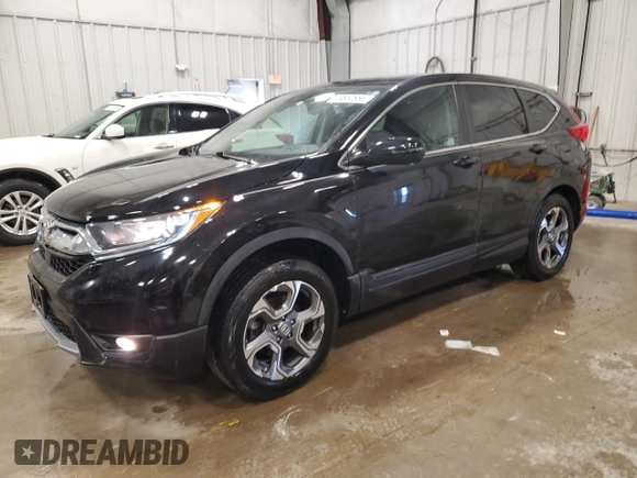 2018 Honda CR-V EX-L with VIN 5J6RW2H8XJA001917, listed as a Copart auction lot 49862655 with 81,674 mi miles and Clean Title. Bid and sale history available at carsss.com. Image 1.