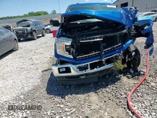 2018 Ford F-150 XL with VIN 1FTEW1E59JKE55000, listed as a Copart auction lot 57706225 with Not provided miles and Salvage title. Bid and sale history available at DreamBid. Image 13.