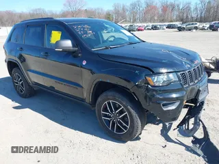 2021 Jeep Grand Cherokee Trailhawk with VIN 1C4RJFLGXMC698606, listed as a IAAI auction lot 41901479 with 50,086 mi miles. Bid and sale history available at carsss.com. Image 1.
