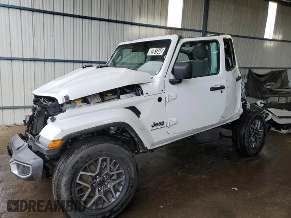 2025 Jeep Wrangler Sahara with VIN 1C4PJXEN0SW500555, listed as a Copart auction lot 83961344 with Not Provided miles and Salvage Title. Bid and sale history available at DreamBid. Image 1.