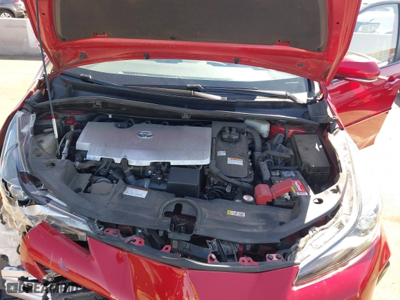 2019 Toyota Prius L Eco with VIN JTDKARFU1K3087249, listed as a IAAI auction lot 41583992 with 55,486 mi miles. Bid and sale history available at carsss.com. Image 10.