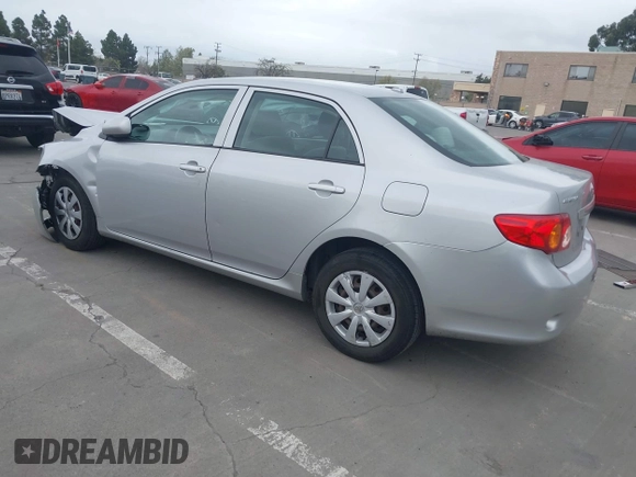 2009 Toyota Corolla with VIN 1NXBU40E29Z162410, listed as a IAAI auction lot 41905756 with 104,866 mi miles. Bid and sale history available at carsss.com. Image 3.