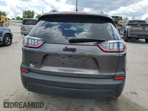 2021 Jeep Cherokee Altitude with VIN 1C4PJMLB9MD140093, listed as a Copart auction lot 58825095 with 79,896 mi miles and Salvage title. Bid and sale history available at DreamBid. Image 6.