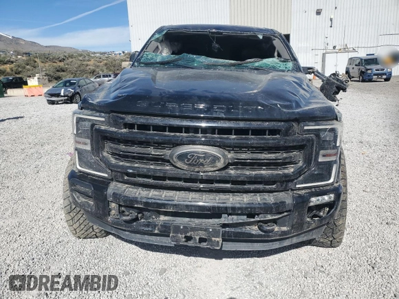 2020 Ford F-250 XL with VIN 1FT7W2BT5LEE60214, listed as a Copart auction lot 52217005 with Not provided miles and Salvage title. Bid and sale history available at DreamBid. Image 5.