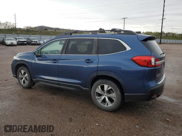 2022 Subaru Ascent Premium with VIN 4S4WMAED7N3422218, listed as a Copart auction lot 56030145 with 47,112 mi miles and Clean title. Bid and sale history available at DreamBid. Image 2.