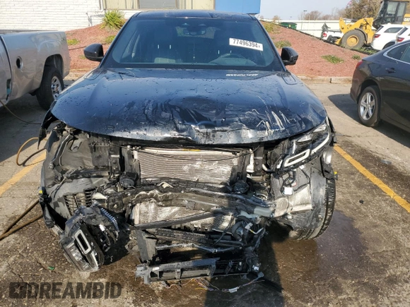 2023 Land Rover Range Rover Velar R-Dynamic S with VIN SALYT2EUXPA361010, listed as a Copart auction lot 77496394 with 44,158 mi miles and Non Repairable. Bid and sale history available at DreamBid. Image 5.