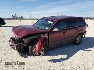 2007 Jeep Grand Cherokee Laredo with VIN 1J8GS48K97C653353, listed as a Copart auction lot 47216485 with 204,609 mi miles and Salvage Title. Bid and sale history available at carsss.com. Image 1.