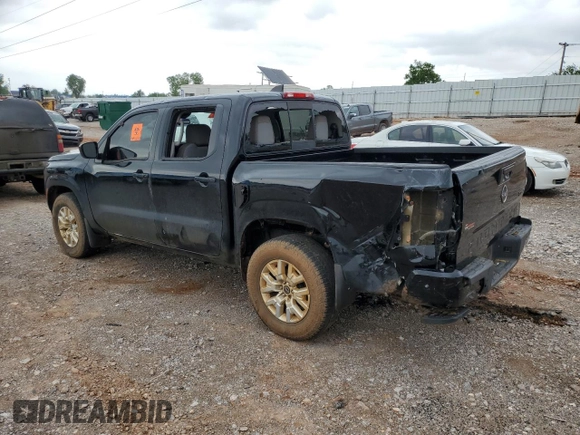 2022 Nissan Frontier SV with VIN 1N6ED1EK8NN614277, listed as a Copart auction lot 54945365 with 109,442 mi miles and Salvage title. Bid and sale history available at DreamBid. Image 2.