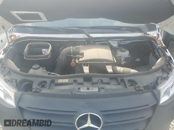 2022 Mercedes-Benz Sprinter Cargo with VIN W1Y40CHY1NT113681, listed as a Copart auction lot 53908755 with 64,231 mi miles and Salvage Title. Bid and sale history available at carsss.com. Image 12.