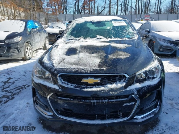 2017 Chevrolet SS with VIN 6G3F15RW5HL302117, listed as a IAAI auction lot 41394283 with 14,185 mi miles. Bid and sale history available at carsss.com. Image 22.