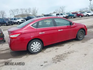 2013 Nissan Sentra S with VIN 3N1AB7AP7DL675357, listed as a IAAI auction lot 42113432 with 195,341 mi miles and . Bid and sale history available at DreamBid. Image 4.