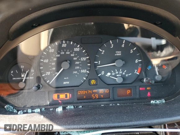 2004 BMW 3 Series 325Ci with VIN WBABW33434PL27641, listed as a Copart auction lot 48706915 with 99,474 mi miles and Salvage Title. Bid and sale history available at carsss.com. Image 9.