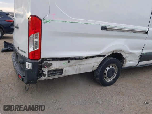 2017 Ford Transit Cargo with VIN 1FTBW3XG7HKA27501, listed as a IAAI auction lot 41420053 with 394,696 mi miles. Bid and sale history available at carsss.com. Image 6.