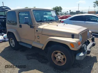 1999 Jeep Wrangler Sahara with VIN 1J4FY49S8XP462512, listed as a IAAI auction lot 42165052 with 146,135 mi miles and . Bid and sale history available at DreamBid. Image 1.