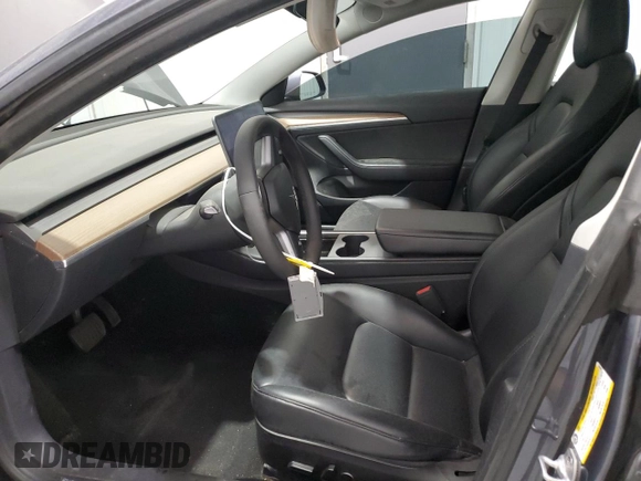 2022 Tesla Model 3 with VIN 5YJ3E1EA7NF289487, listed as a Copart auction lot 55527845 with 151,403 mi miles and Clean Title. Bid and sale history available at DreamBid. Image 7.