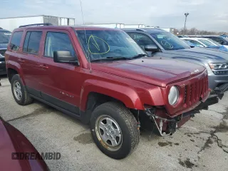 2017 Jeep Patriot 75th Anniversary with VIN 1C4NJRBB6HD145117, listed as a Copart auction lot 50144885 with 100,795 mi miles and Salvage Title. Bid and sale history available at carsss.com. Image 4.
