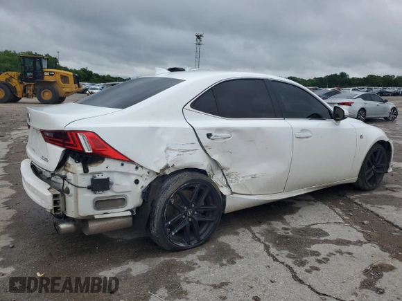 2014 Lexus IS 350 z VIN JTHBE1D23E5012325, wystawiony jako Copart lot #55750115 z przebiegiem Nie podano mil oraz Szkoda całkowita • Salvage title. Historia ofert i sprzedaży dostępna na DreamBid. Obrazek 3.