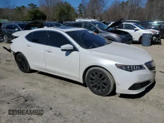 2015 Acura TLX with VIN 19UUB1F36FA015691, listed as a Copart auction lot 49980945 with 116,896 mi miles and Salvage Title. Bid and sale history available at carsss.com. Image 4.