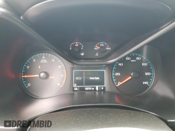 2015 Chevrolet Colorado 4WD Z71 with VIN 1GCGTCE35F1272962, listed as a Copart auction lot 55525325 with 129,701 mi miles and Salvage title. Bid and sale history available at DreamBid. Image 9.