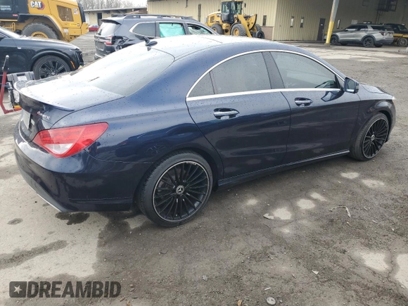 2018 Mercedes-Benz CLA 250 z VIN WDDSJ4GB0JN653605, wystawiony jako Copart lot #53634615 z przebiegiem 38 095 mil mil oraz Szkoda całkowita • Salvage title. Historia ofert i sprzedaży dostępna na DreamBid. Obrazek 3.