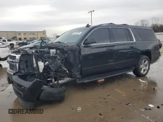 2019 Chevrolet Suburban LS z VIN 1GNSCGKC7KR198985, wystawiony jako Copart lot #42401795 z przebiegiem 220 912 mil mil oraz Szkoda całkowita • Salvage title. Historia ofert i sprzedaży dostępna na DreamBid. Obrazek 1.