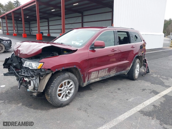 2019 Jeep Grand Cherokee Laredo E with VIN 1C4RJFAG2KC814154, listed as a IAAI auction lot 38877814 with 54,119 mi miles. Bid and sale history available at carsss.com. Image 20.