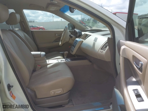 2007 Nissan Murano SL with VIN JN8AZ08T87W519155, listed as a IAAI auction lot 41504877 with 128,093 mi miles. Bid and sale history available at carsss.com. Image 5.