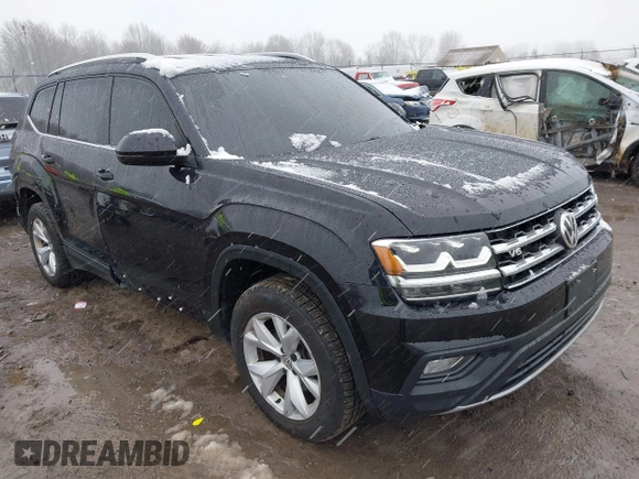2018 Volkswagen Atlas SE z VIN 1V2LR2CA1JC515168, wystawiony jako IAAI lot #42024499 z przebiegiem 112 558 mil mil oraz . Historia ofert i sprzedaży dostępna na DreamBid. Obrazek 1.