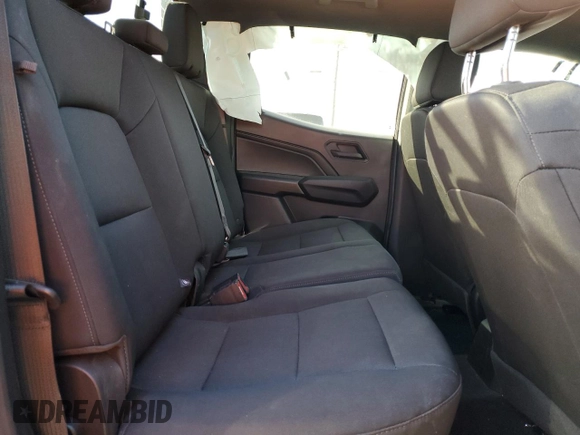 2023 Chevrolet Colorado 4WD Work Truck with VIN 1GCGTBEC3P1193575, listed as a Copart auction lot 81364374 with 31,067 mi miles and Salvage title. Bid and sale history available at DreamBid. Image 10.