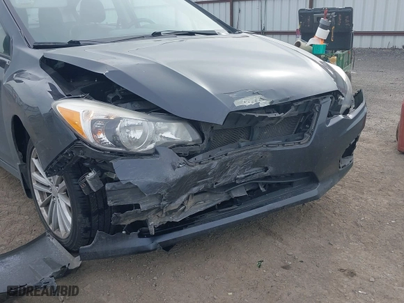 2012 Subaru Impreza Sedan 2.0i Limited with VIN JF1GJAH6XCH016213, listed as a IAAI auction lot 42009284 with 58,280 mi miles. Bid and sale history available at carsss.com. Image 6.