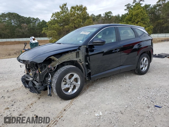 2024 Hyundai Tucson SE with VIN 5NMJA3DEXRH327592, listed as a Copart auction lot 42530425 with 34,938 mi miles and Salvage Title. Bid and sale history available at DreamBid. Image 1.