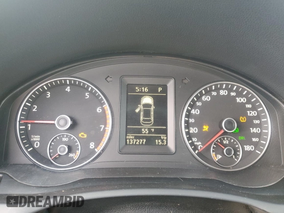 2011 Volkswagen Eos Komfort with VIN WVWBW7AH5BV002823, listed as a Copart auction lot 46122135 with 137,277 mi miles and Clean Title. Bid and sale history available at DreamBid. Image 9.