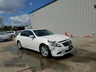 2015 Infiniti Q40 with VIN JN1CV6AR1FM521201, listed as a Copart auction lot 50913775 with 93,468 mi miles and Salvage Title. Bid and sale history available at DreamBid. Image 13.