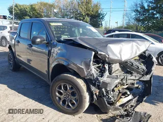 2023 Ford Maverick XL with VIN 3FTTW8E94PRA59855, listed as a IAAI auction lot 40907807 with 21,779 mi miles and . Bid and sale history available at DreamBid. Image 1.