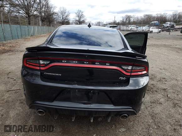 2021 Dodge Charger R/T with VIN 2C3CDXCT0MH584132, listed as a Copart auction lot 48111785 with Not Provided miles and Salvage Title. Bid and sale history available at carsss.com. Image 6.