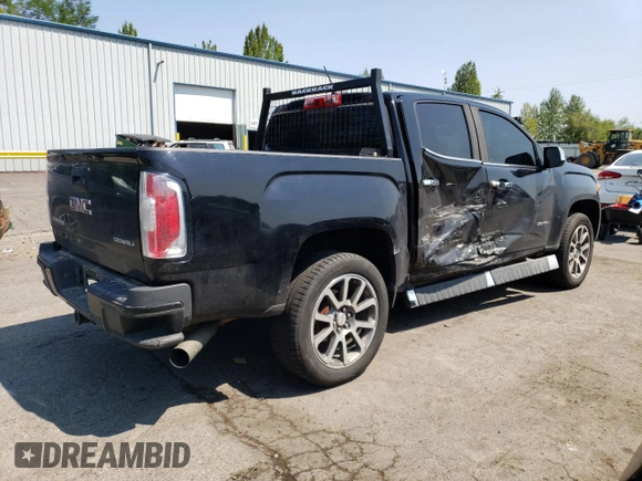 2017 GMC Canyon 4WD Denali with VIN 1GTP6EE11H1296082, listed as a Copart auction lot 65597584 with 89,113 mi miles and Salvage Title. Bid and sale history available at carsss.com. Image 3.