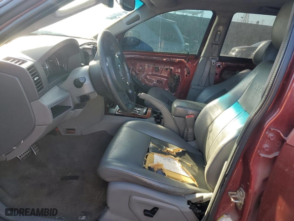 2007 Jeep Grand Cherokee SRT-8 with VIN 1J8HR78347C617760, listed as a Copart auction lot 77800304 with 0 mi miles and Salvage Title. Bid and sale history available at carsss.com. Image 7.