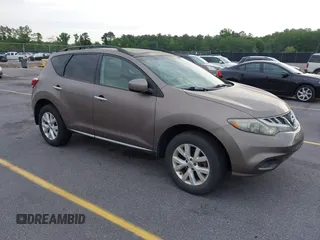 2011 Nissan Murano S with VIN JN8AZ1MW0BW164691, listed as a IAAI auction lot 42187432 with 188,551 mi miles and . Bid and sale history available at carsss.com. Image 1.